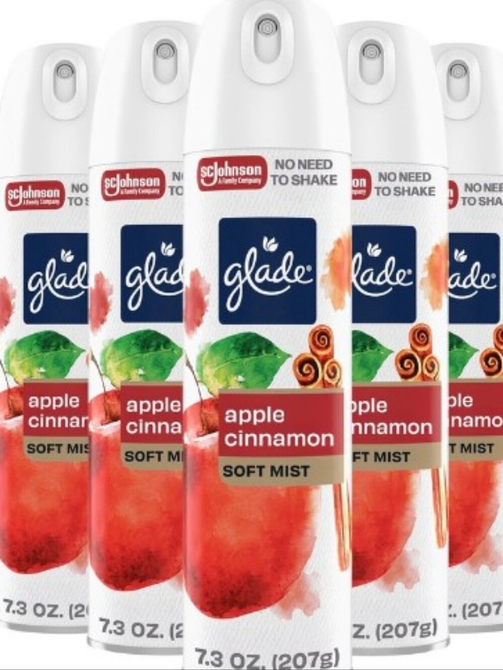 Glade Home Essentials Glade Apple Cinnamon Air Fresheners - 6 Pack
